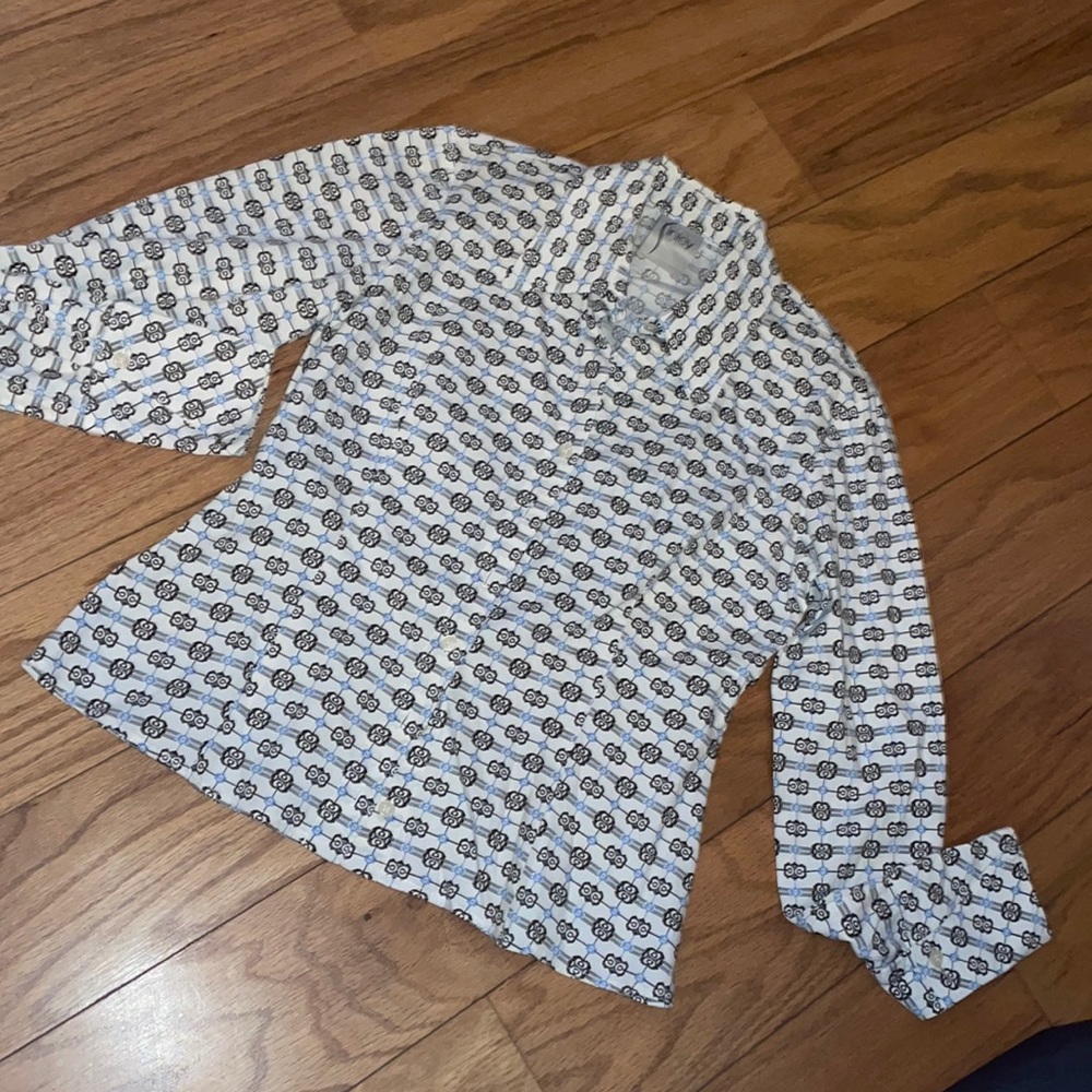 Finley button up top
